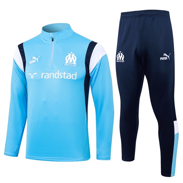 Sudadera De Training Marsella 2024 Azul 2